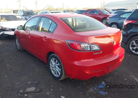 2013 Mazda Mazda3 I Touring z USA, uszkodzony, nr VIN JM1BL1V79D1720716